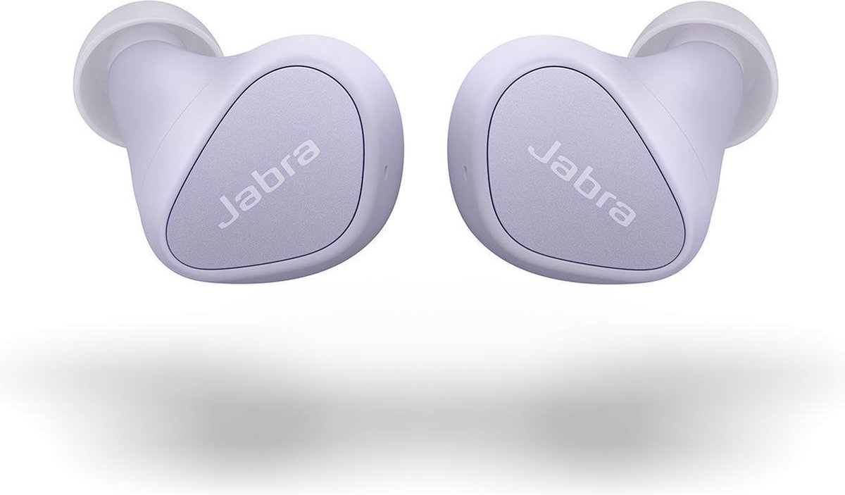 Jabra Elite 3 Paars - Draadloze Oordopjes met Passive Noise Cancelling - Bluetooth 5.2 - 28 uur batterij