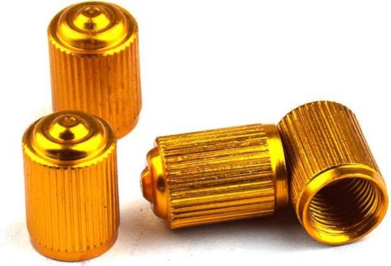Ventieldoppen voor fiets, aluminiumlegering, 8 stuks fietsventieldoppen, ventieldoppenset, bandenventiel, afdekking fietsslang (rood