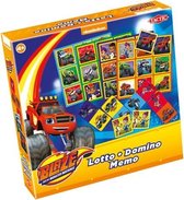 3-in-1 spellen (memo, lotto, domino) Blaze