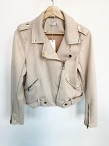 Dames jas - Beige - met Rits