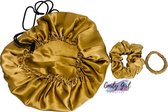 Curly Girl Method NL - The golden silk set - 100% moerbei zijde