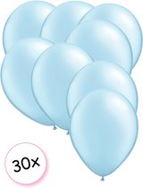 Premium Quality Ballonnen Baby Blauw 30 stuks 30 cm