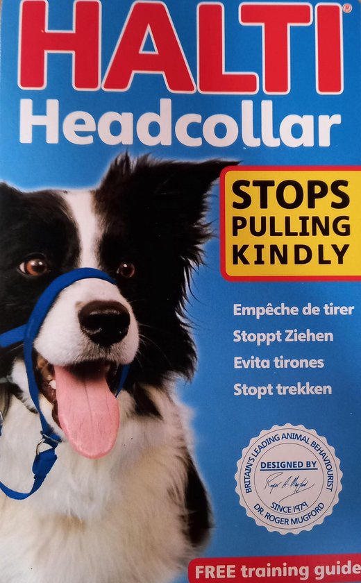 Halti - halsband - voor honden - trainingshalsband - stopt trekken | bol.com