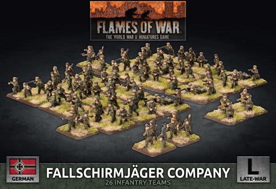 Afbeelding van het spel Fallschirmjäger Company (plastic)