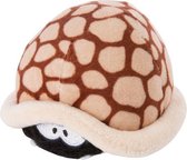 schildpad Helmut pull-back junior 11 cm pluche bruin