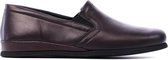 Rohde Pantoffels Heren Sloffen / Instappers - Leer - Harde zool - Dichte hiel - 6402 - Bordeaux - Maat 43