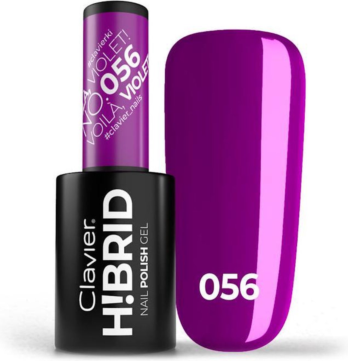 Clavier UV/LED Gellak H!BRID - 056 Voila Violet