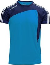Masita | Sportshirt Forza - Licht Elastisch Polyester - Ademend Vochtregulerend - SKY/NAVY BLUE - XXXL