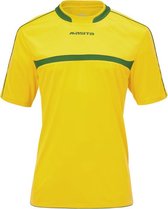 Masita | Sportshirt Dames & Heren Korte Mouw - Brasil - Sneldrogende Climatech - YELLOW/GREEN - XXL