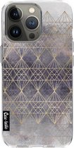 Casetastic Apple iPhone 13 Pro Hoesje - Softcover Hoesje met Design - Cold Diamonds Print