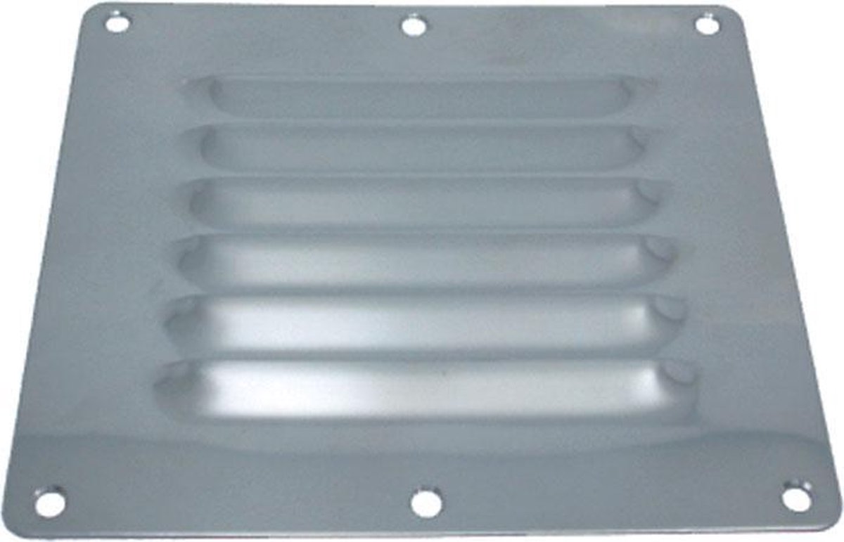 Ventilatierooster, 127x115mm RVS-316 (A4)