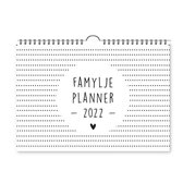 Friese Familieplanner 2024 – Zwart/wit – A4