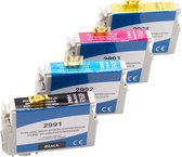 ABC huismerk Set 4x inkt cartridge geschikt voor Epson 29XL XP235 XP245 XP247 XP332 XP335 XP342 XP345 XP432 XP435 XP442 XP445 XP255 XP352 XP355 XP455