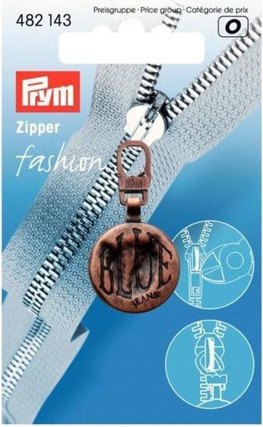 Foto: Prym fashion zippers ritsenschuiver brons