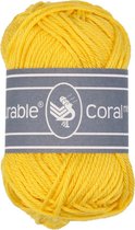 Durable Coral mini bright yellow (2180) - pendikte 2,5 a 3,5mm - 1 bol van 20 gram