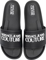 Versace Jeans Couture Fondo Slide Heren Slippers - Zwart - Maat 43