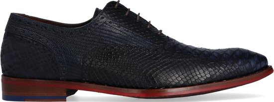 Floris Van Bommel Heren Nette Schoenen 19104 - Blauw | bol.com