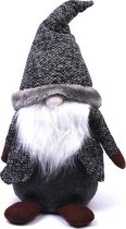 Wichtel - Kerst - Plush Santa - met grote grijze hoed - 45cm