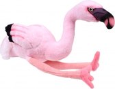 knuffelflamingo Baby Savana 17 cm roze