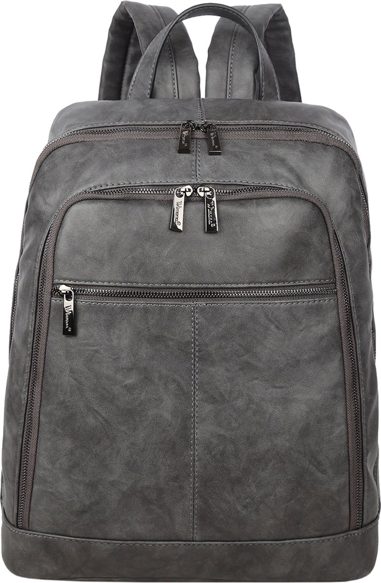 Wimona Marina 5017 Laptop Rugtas - 15,6 inch - Grijs