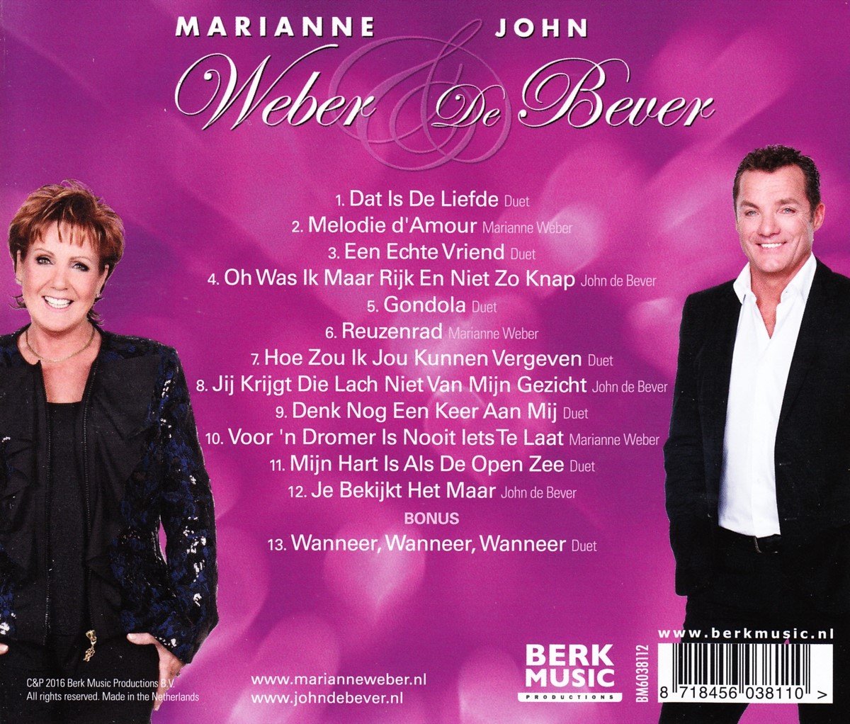 Marianne Weber & John de Bever