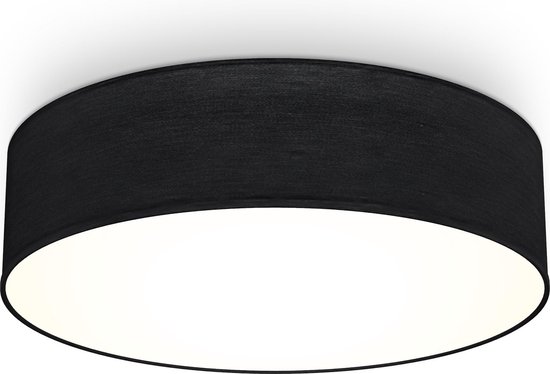 B.K.Licht - Plafondlamp - plafonnière - slaapkamer - woonkamer - 2x E27 - IP20 - Ø380mm