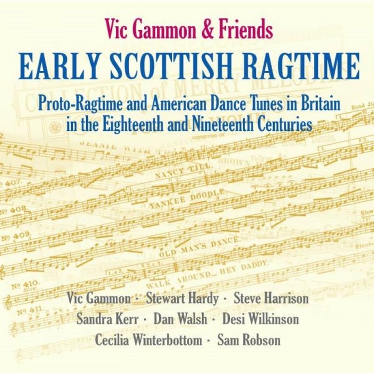 Vick Gammon & Friends - Early Scottish Ragtime (CD)