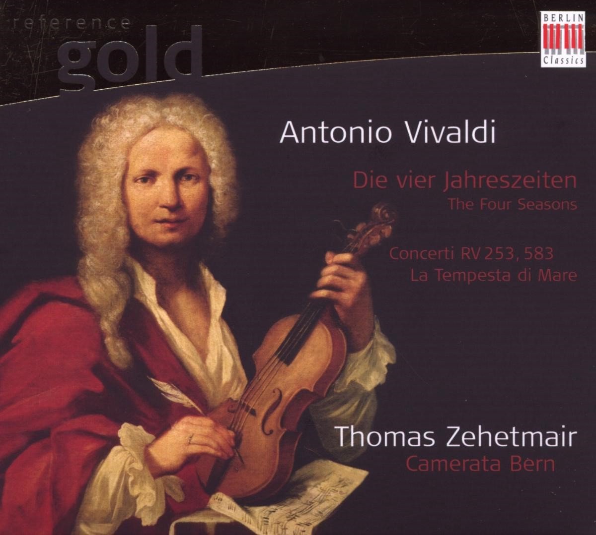 Thomas Zehetmair & Camerata Bern - Vivaldi: Vier Jahreszeiten & La Tempesta di Mare (CD)