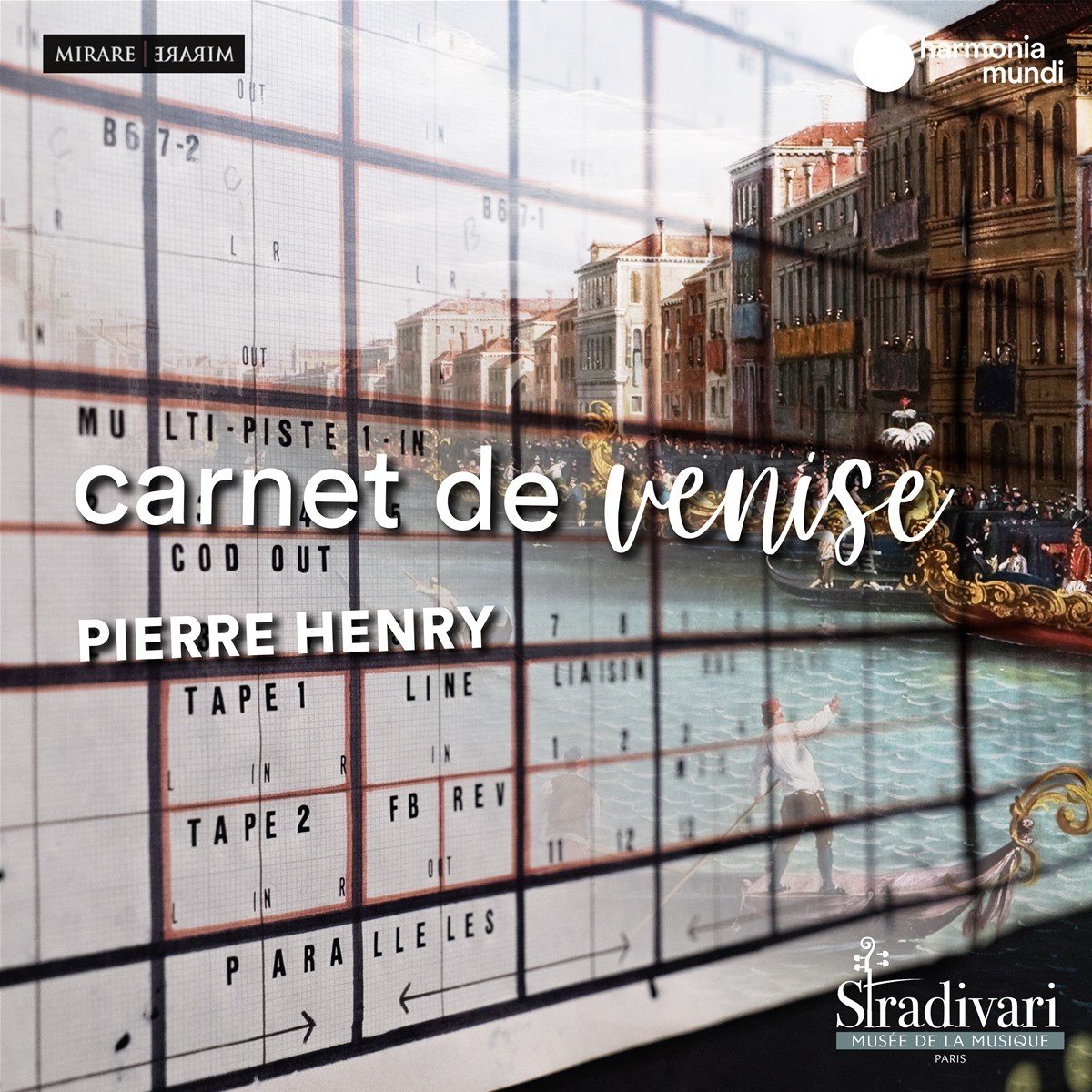 Pierre Henry Bernadette Mangin - Henry Carnet De Venise (CD)