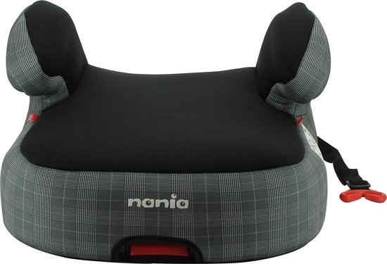 Nania DREAM Easyfix - Isofix zitverhoger - Groep 3 autostoel (22 tot 36 kg) - ong. van 5 tot 12 jaar - Zwart, Grijs