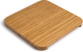 Höfats Cube Vuurkorf Plank - Bamboe - 42x42x3 cm - Bruin