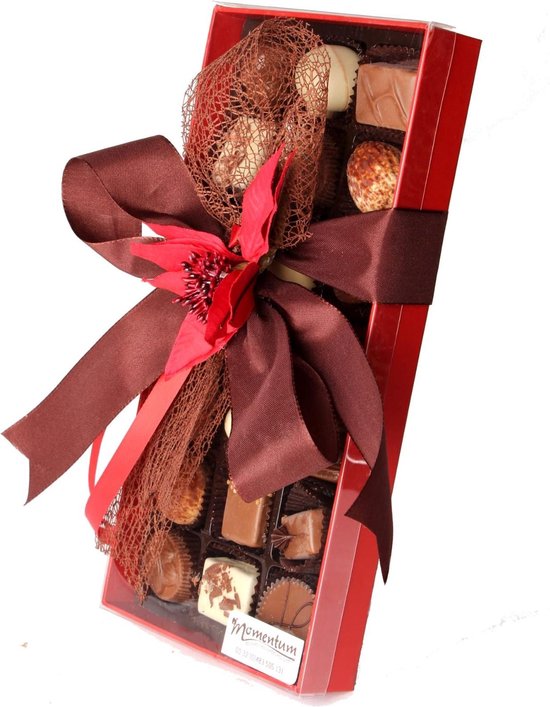 HAUSER Belgische Pralines Chocolade Cadeau Mix - ambachtelijke handgemaakte Bonbons- Moederdag, Kerstmis of Nieuwjaar Cadeautje