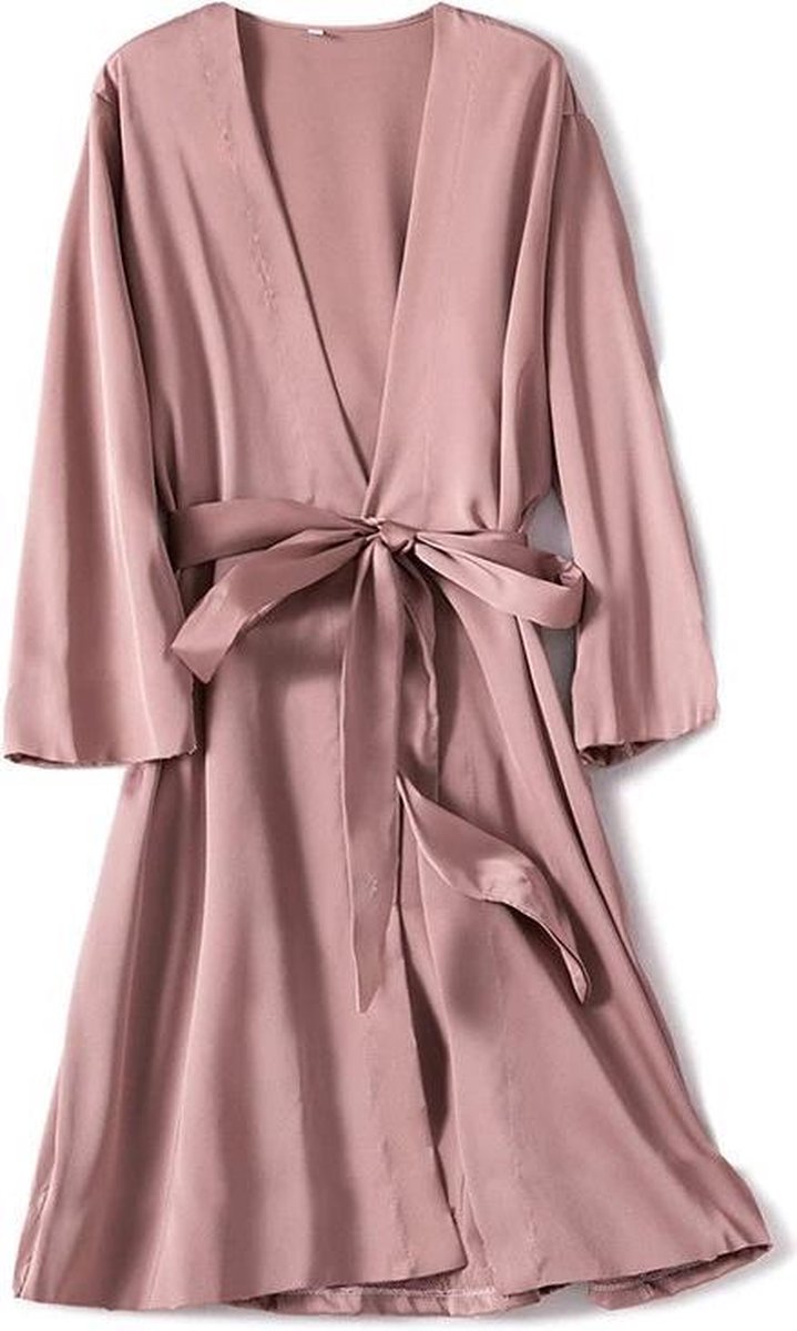 Ruime nachtjapon voor dames, lange loungewear, kimono, vest, strandjurk Ruime nachtjapon voor dames, lange loungewear, kimono, vest, strandjurk