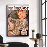 Alphonse Mucha Vintage Illustratie Print Poster Wall Art Kunst Canvas Printing Op Papier Living Decoratie 70x100cm Multi-color