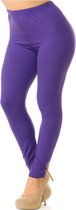 New Mix - Supersoft Legging - Paars - Plus Size