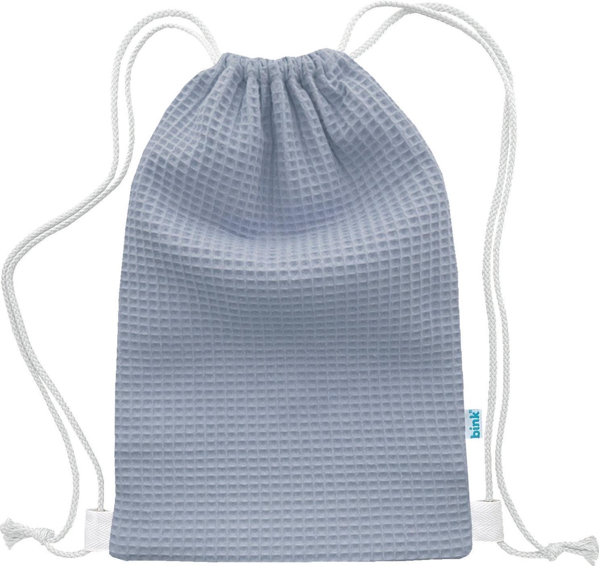 BINK Bedding Gymtas / Zwemtas Pique (wafel) dusty 40 x 28 cm