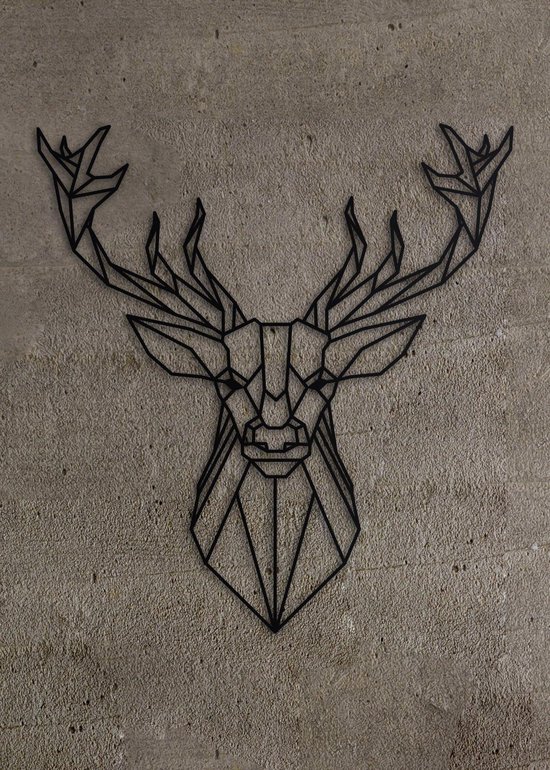 Décoration murale Polygone | Cerf
