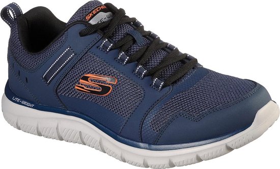 Baskets homme Skechers Track Knockhill - Blauw - Taille 45 | bol