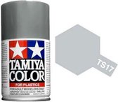Tamiya TS-17 Aluminium Silver - Gloss - Acryl Spray - 100ml Verf spuitbus