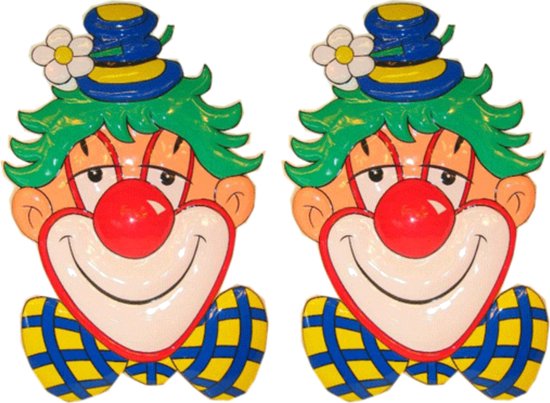 Carnaval Clownspop met Hoedje 20cm Kopen Carnaval Clownspop met Hoedje 20cm Kopen