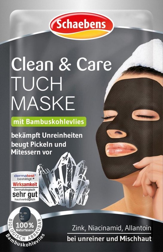 Schaebens Tissue Masker Clean & Care - Gezichtsmasker | bol.com