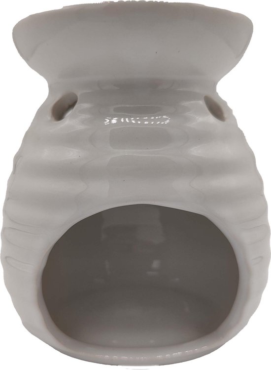 Yankee Candle Wax Melt Warmer Keramiek Wit bol