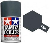 Tamiya TS-4 German Grey - Matt - Acryl Spray - 100ml Verf spuitbus