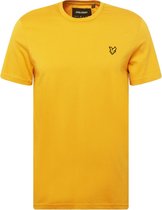 Lyle & Scott shirt plain Geel-L