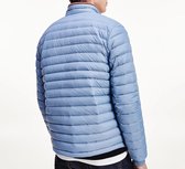 Tommy Hilfiger Packable Down Jas - Mannen - Licht blauw