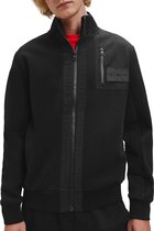 Calvin Klein Mixed Media Vest - Mannen - Zwart
