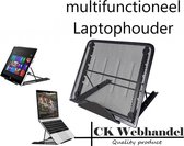 Universele Ergonomische Laptop Standaard 10-17’’inch - Laptop Houder - Tablet Houder/Standaard - Geschikt voor Macbook/Laptops/IPad/Tablets/Notebook/E-Reader - Tablet standaard voo