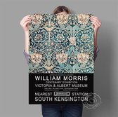 William Morris Textiel Patroon Floral Print Poster 20x25cm No Frame 1