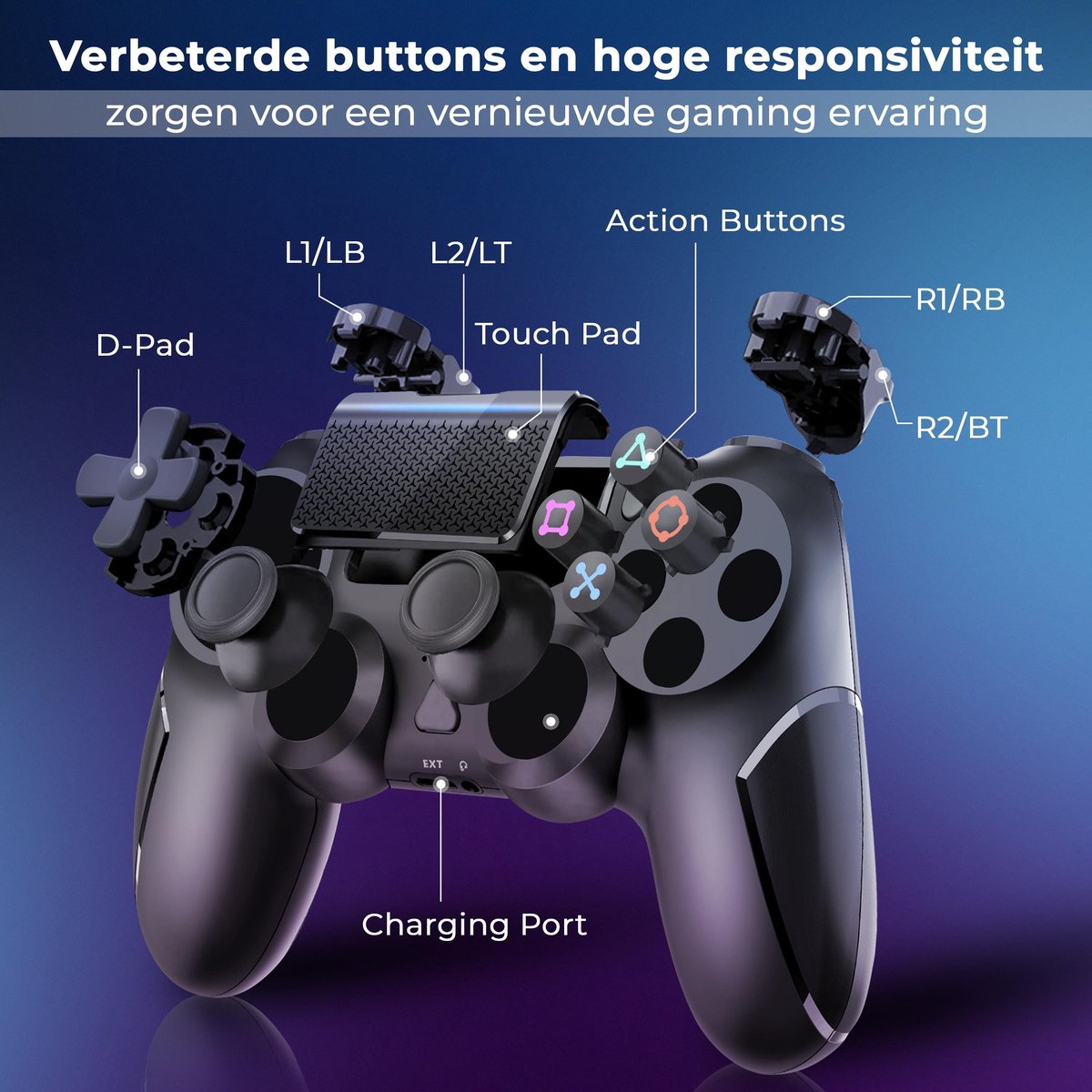 Controller V2 - Geschikt voor PS4 - Zwart | bol.com