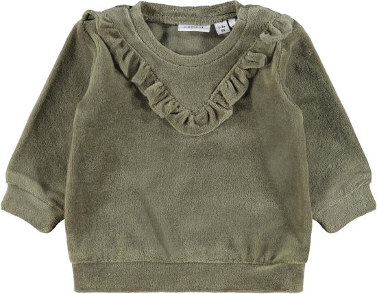 Name-it Meisjes Newborn Sweater Velours Naya